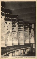 Murals - General Electric Company Exhibit, 1933 Century of Progress Postcard