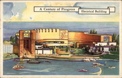 A Century of Progress Electrical Building Exposition Postcard Postcard