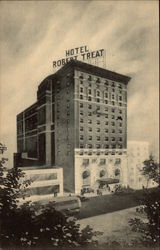 Robert Treat Hotel Postcard