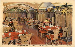 The Rathskeller - American Hotel St. Louis, MO Postcard Postcard