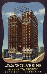 Hotel Wolverine Postcard