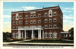 The George Wythe Hotel, Direction Grenoble Hotels, Inc Wytheville, VA Postcard Postcard