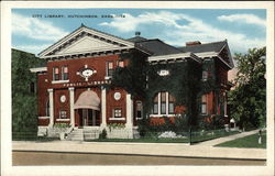 City Library Hutchinson, KS Postcard Postcard