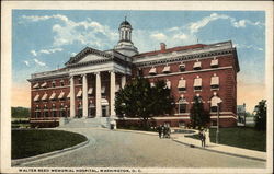 Walter Reed Memorial Hospital Postcard