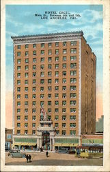 Hotel Cecil Los Angeles, CA Postcard Postcard