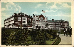 Waite High School Toledo, OH Postcard Postcard