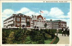 Waite High School Toledo, OH Postcard Postcard