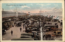 Produce Market Los Angeles, CA Postcard Postcard