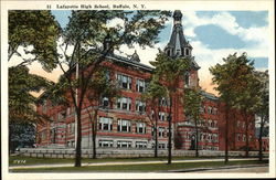 Lafayette High School Postcard