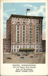 Hotel Woodstock Postcard