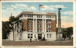 Glens Falls Insurance Building Postcard