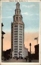 Electric Bldg Buffalo, NY Postcard Postcard