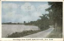 Greetings from East Northport, New York Postcard