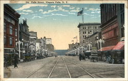 Falls Street Postcard