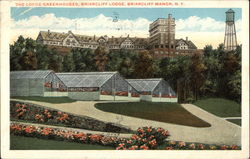 The Logge Greenhouses, Briarcliff Lodge Briarcliff Manor, NY Postcard Postcard