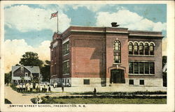 Smythe Street School Fredericton, NB Canada New Brunswick Postcard Postcard