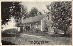 Original Home of Mary Sawyer, Mary and Her Little Lamb Postcard