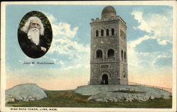 High Rock Tower Lynn, MA Postcard Postcard