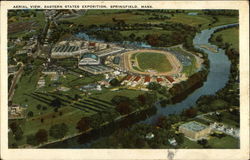 Aerial View, Eastern States Exposition Postcard