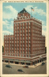 Marcus Whitman Hotel Postcard