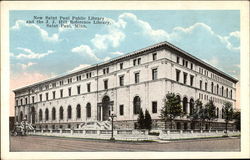 New Saint Paul Public Library and the J.J. Hill Reference Library Postcard