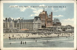 Ocean View of The Dennis and Marlborough-Blenheim Hotels Postcard