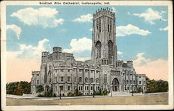 Scottish Rite Cathedral Postcard