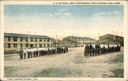 U.S. National Army Cantonment, Camp Devens Postcard