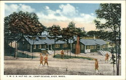 Y.M.C.A. Hut No. 24, Camp Devens Postcard