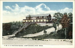 Y.W.C.A. Hostess House, Camp Devens Ayer, MA Postcard Postcard