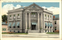 Public Library Postcard