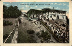 Scenic Incline Railway, Mt. Manitou Postcard