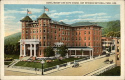 Hotel Moody and Bath House Hot Springs National Park, AR Postcard Postcard