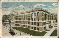 Portland High School Postcard