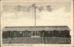 Division Headquarters, Camp Devens Ayer, MA Postcard Postcard