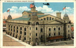 Municipal Auditorium Postcard