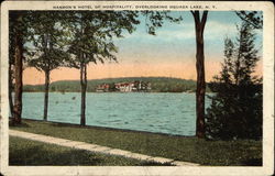 Hanson's Hotel of Hospitality, Overlooking Oquaga Lake Postcard