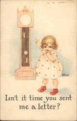 Isn't it Time You Sent Me a Letter? Children Postcard Postcard