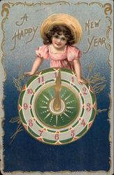 A Happy New Year Postcard