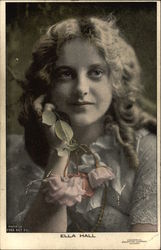 Ella Hall Actresses Postcard Postcard