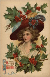 A Happy Christmas Postcard Postcard