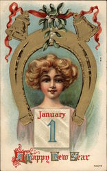 A Happy New Year Postcard