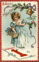 A Happy New Year Postcard