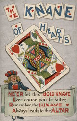 The Knave of Hearts Postcard Postcard