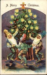 A Merry Christmas Postcard Postcard