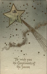 To wish you Compliments of the Season Children Postcard Postcard