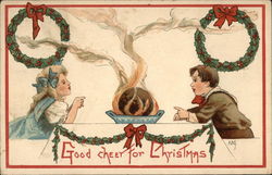 Good Cheer for Christmas Postcard