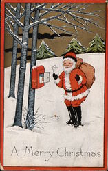 A Merry Christmas Postcard