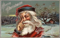 Merry Christmas Santa Claus Postcard Postcard