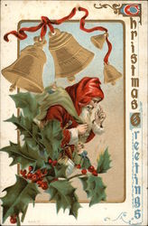 Christmas Greetings Postcard